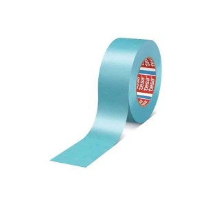 Tesa Fassadenband, UV-beständig, 50mm x 50m, hellblau. Ideal für Malerarbeiten im Aussenbereich.
