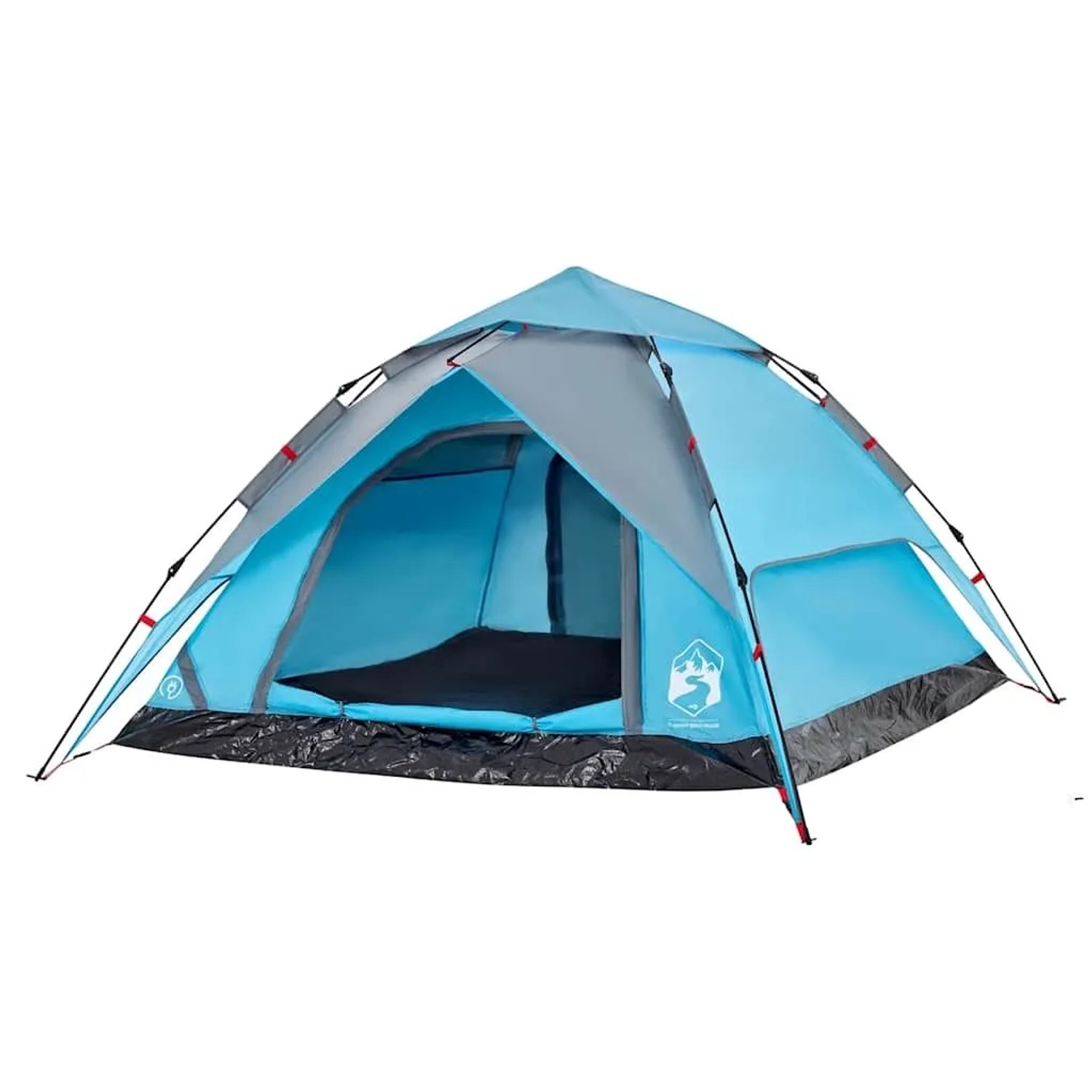 vidaXL Kuppel-Campingzelt 4 Personen Blau Quick Release 4004182 günstig online kaufen