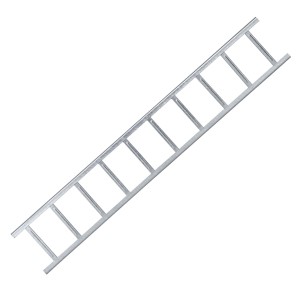 Daprona Schneefanggitter, 200cm, Stahl, silberner Schneeschutz für Dächer.