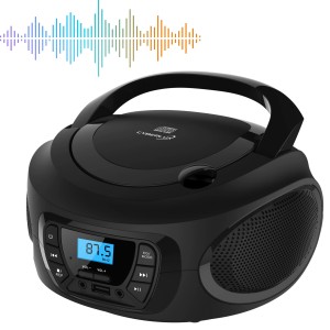 Cyberlux CL-600 CD-Player Tragbar CD/MP3/USB Radio Schwarz