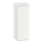 Weißer, höhenverstellbarer SOTECH Möbelfuß DAK IV, 40x40x120 mm, ideal für Schränke.