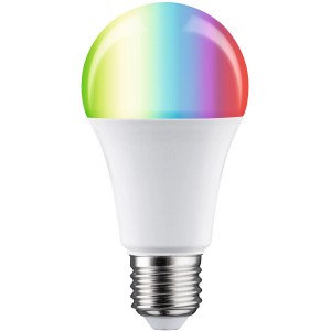 Paulmann E27 LED Lampe, 9W, Glühlampenform, farbiges Licht.