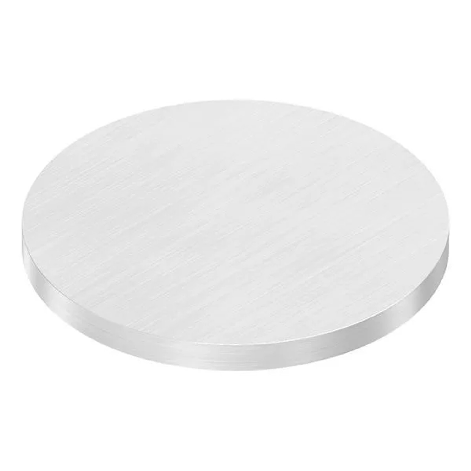 FeNau Ronde Maße Ø 80x6 mm Mit Längsschliff V2A