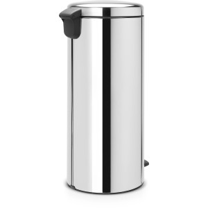 Brabantia Treteimer NewIcon 30 l aus glänzendem Edelstahl. Mülleimer mit Pedal.