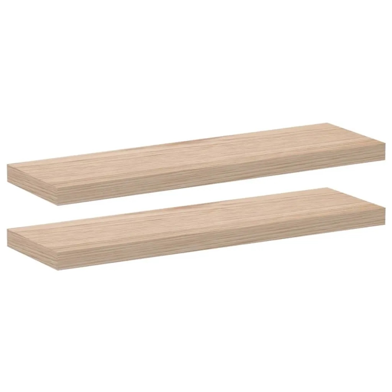 vidaXL Schweberegale 2 Stk 80x23,5x4 cm Holzwerkstoff 4010692