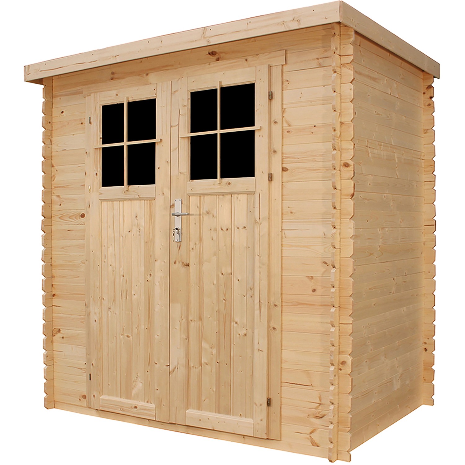 Timbela Gartenhaus Holz M311F+M311G 2,22 m² mit Boden günstig online kaufen