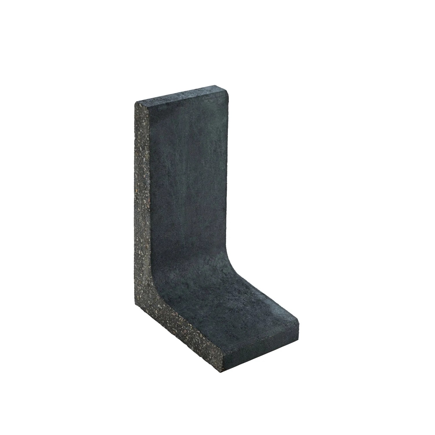 Diephaus L-Stein Beton Anthrazit 60 cm x 25 cm x 40 cm