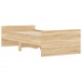 vidaXL Bettgestell mit Schubladen, Sonoma-Eiche, 90x200 cm. Bett mit Stauraum.