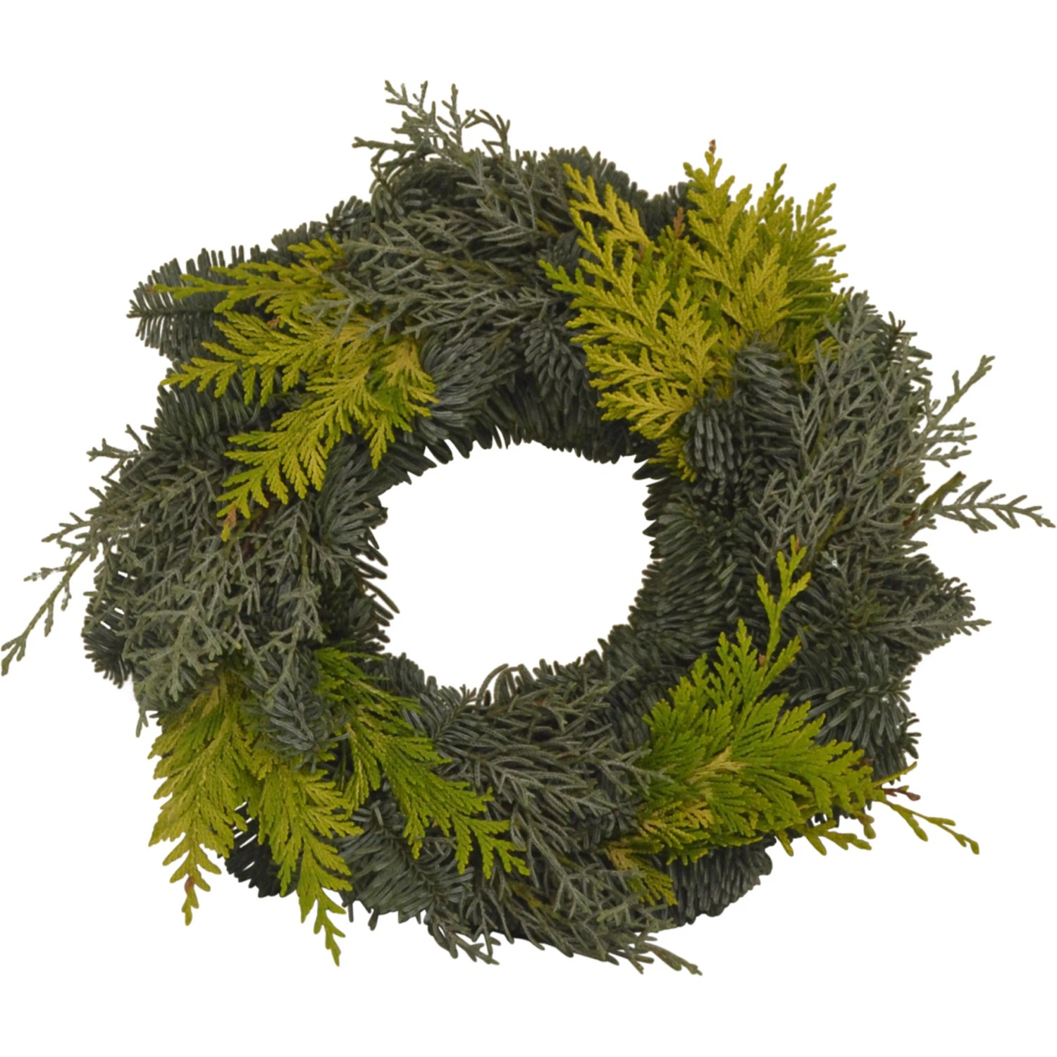 Adventskranz Koniferen-Mix Römischer Teller Ø ca. 25 cm