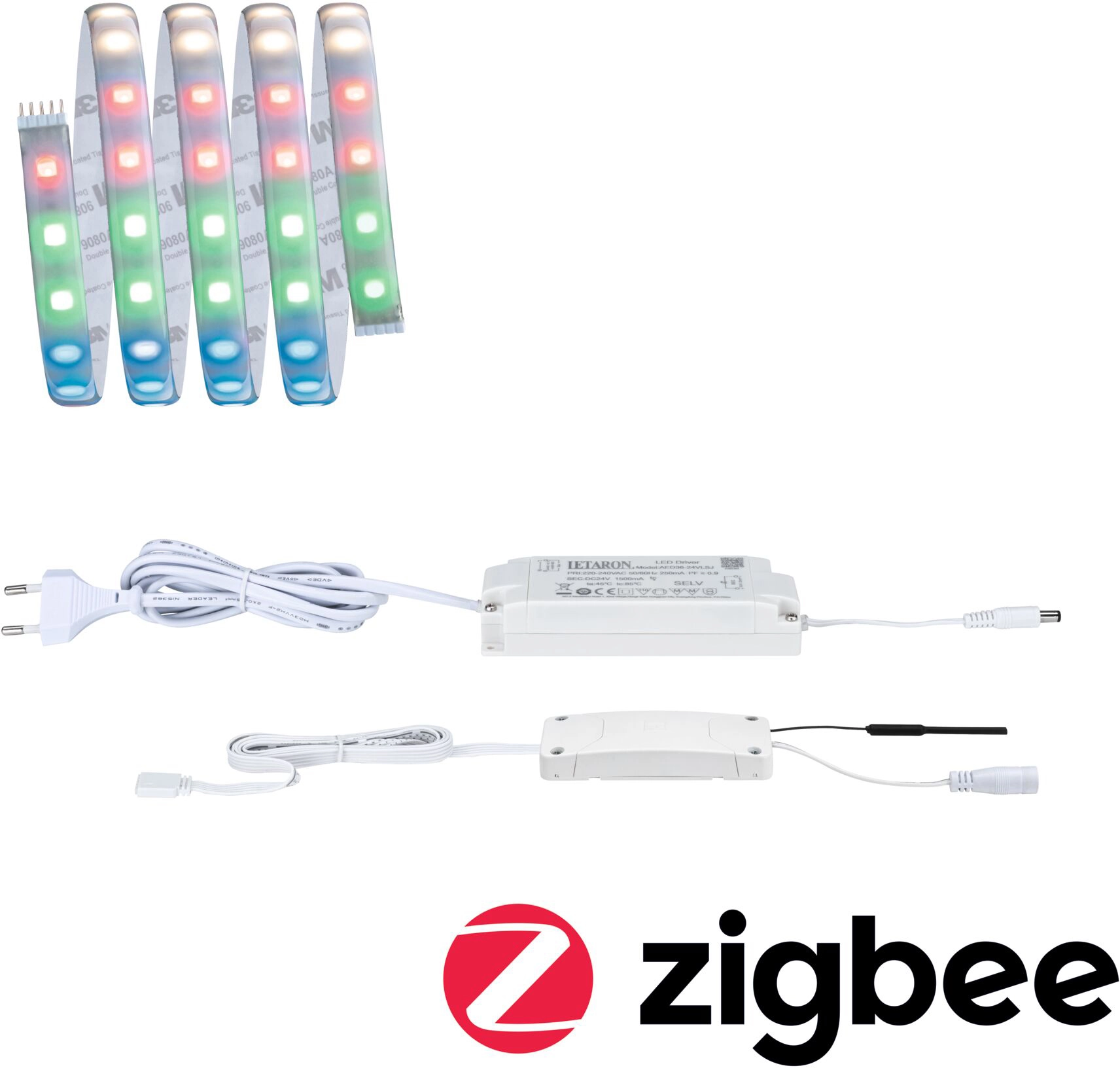 Zigbee bei m beschichtet MaxLED Home Smart Paulmann 1,5 kaufen RGBW Strip 500 OBI LED