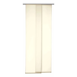 Schiebevorhang Bert Vanille, 245x60 cm, für Fenster: Eleganter, blickdichter Vorhang in Vanille.