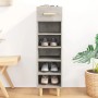 vidaXL Schuhschrank Betongrau 30x35x105 cm Holzwerkstoff 812802_2