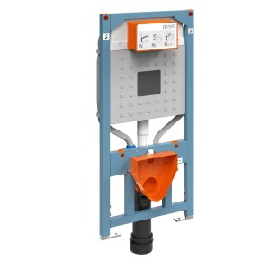 Pianura Unterputz-Spülkasten 112cm für Wand-WC EASYPro, Nassbauelement mit Stahlrahmen.