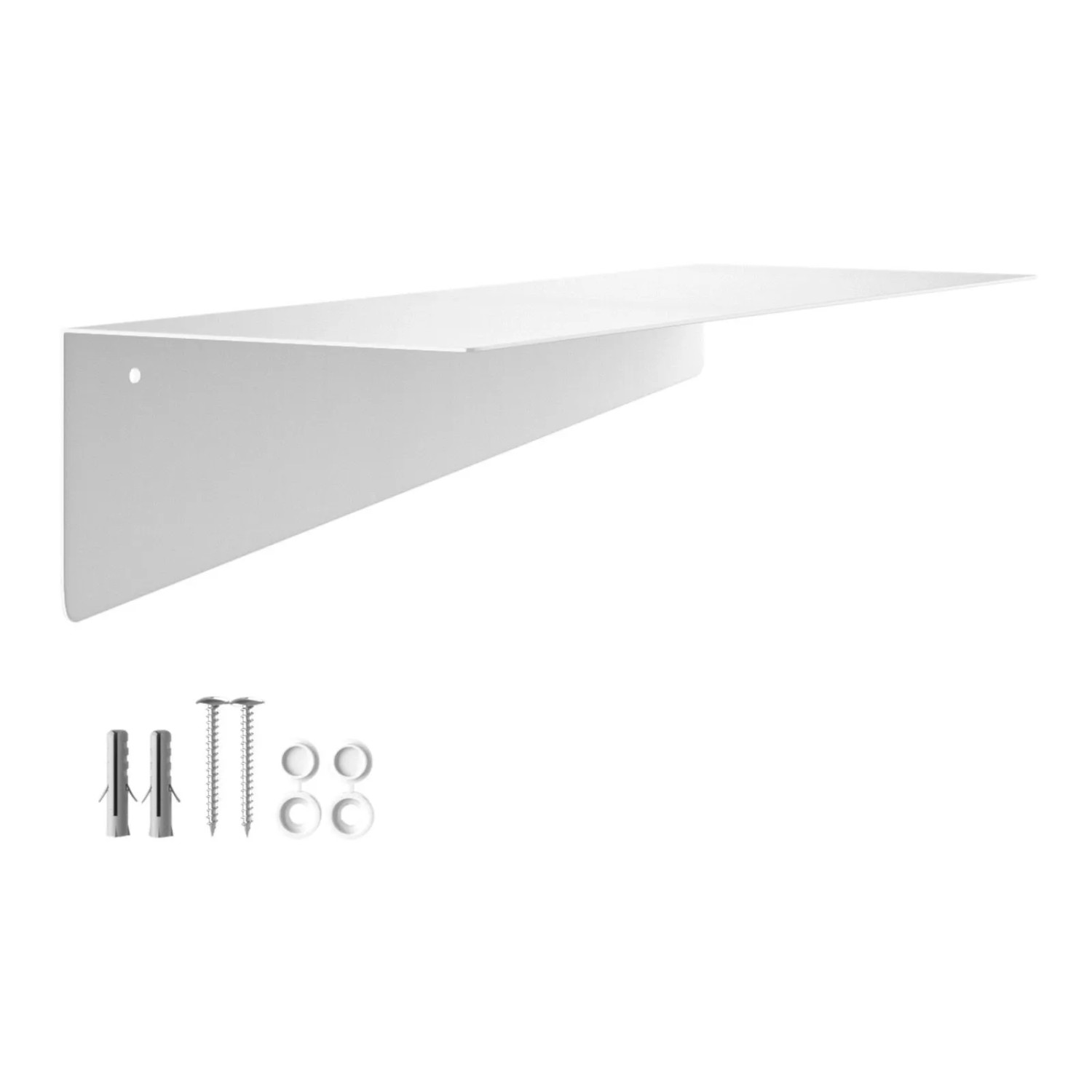 SOTECH Design Wandregal HOVER-VII 350 x 130 x 80 mm Weiß für Wandmontage günstig online kaufen