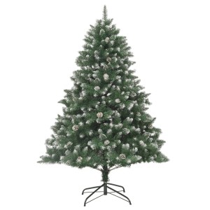 vidaXL Künstlicher Weihnachtsbaum mit Ständer 180 cm PVC 345161