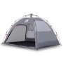 vidaXL Strandzelt 2 Personen Grau Quick Release Wasserdicht 4005304_3
