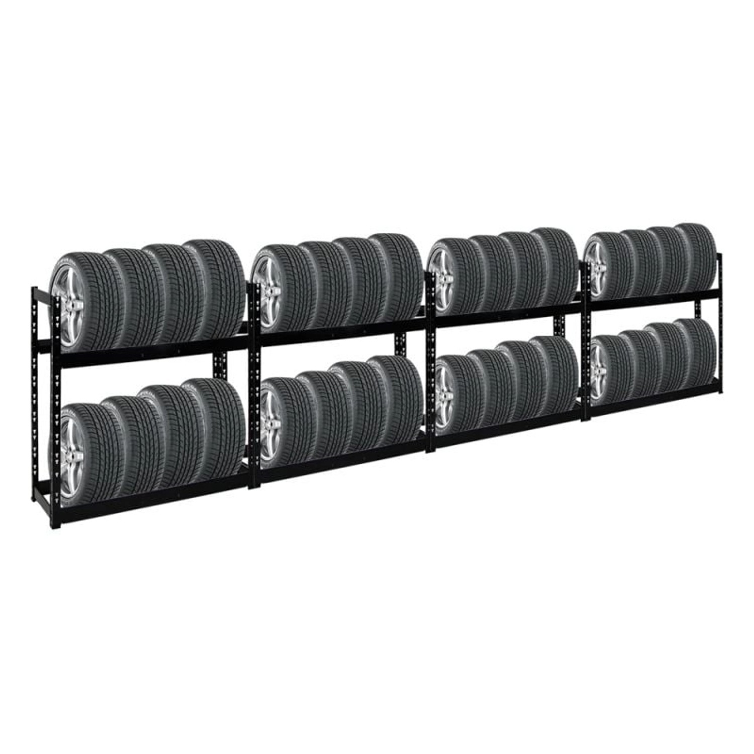 PROREGAL Mega Deal 4x Reifenregal Tiger HxBxT 100 x 110 x 35 cm bis zu 32 R günstig online kaufen