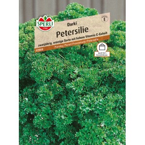 Sperli Petersilie Sperlis Darki, dicht gekrauste und vitaminreiche Kräutersamen.