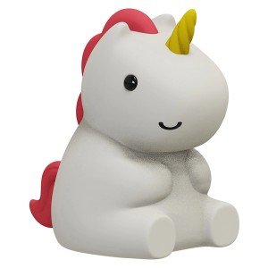 Niedliches Einhorn-Nachtlicht „Maggy Magic“ mit Farbwechsel und Timer für Kinder.