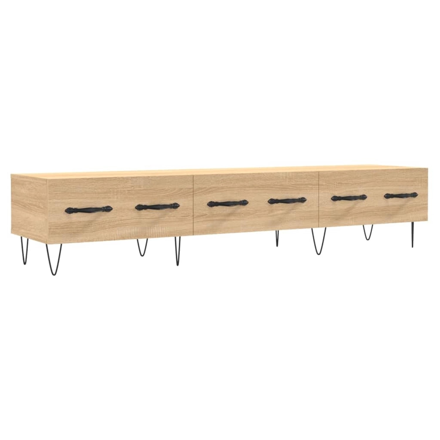 vidaXL TV-Schrank Sonoma-Eiche 150x36x30 cm Holzwerkstoff 829151