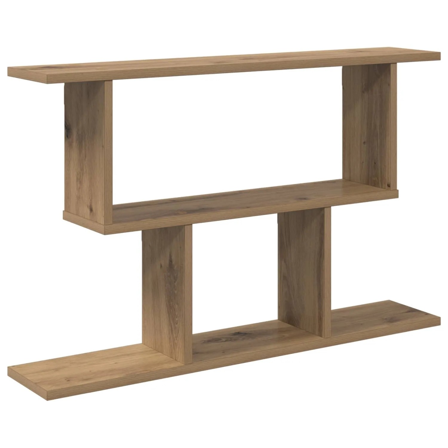 vidaXL Wandregal Artisan-Eiche 80 x 15 x 50,5 cm Holzwerkstoff 8012291