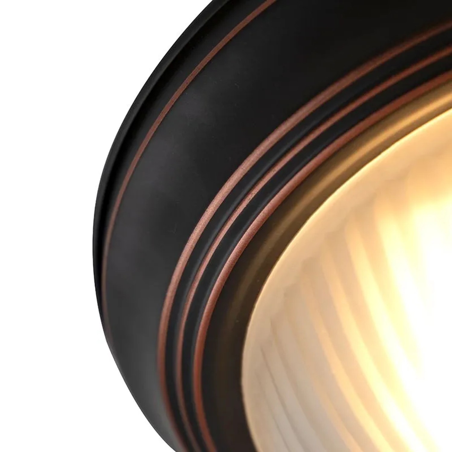 Braune QAZQA Deckenleuchte Classico mit Opalglas für Lampen & Leuchten.