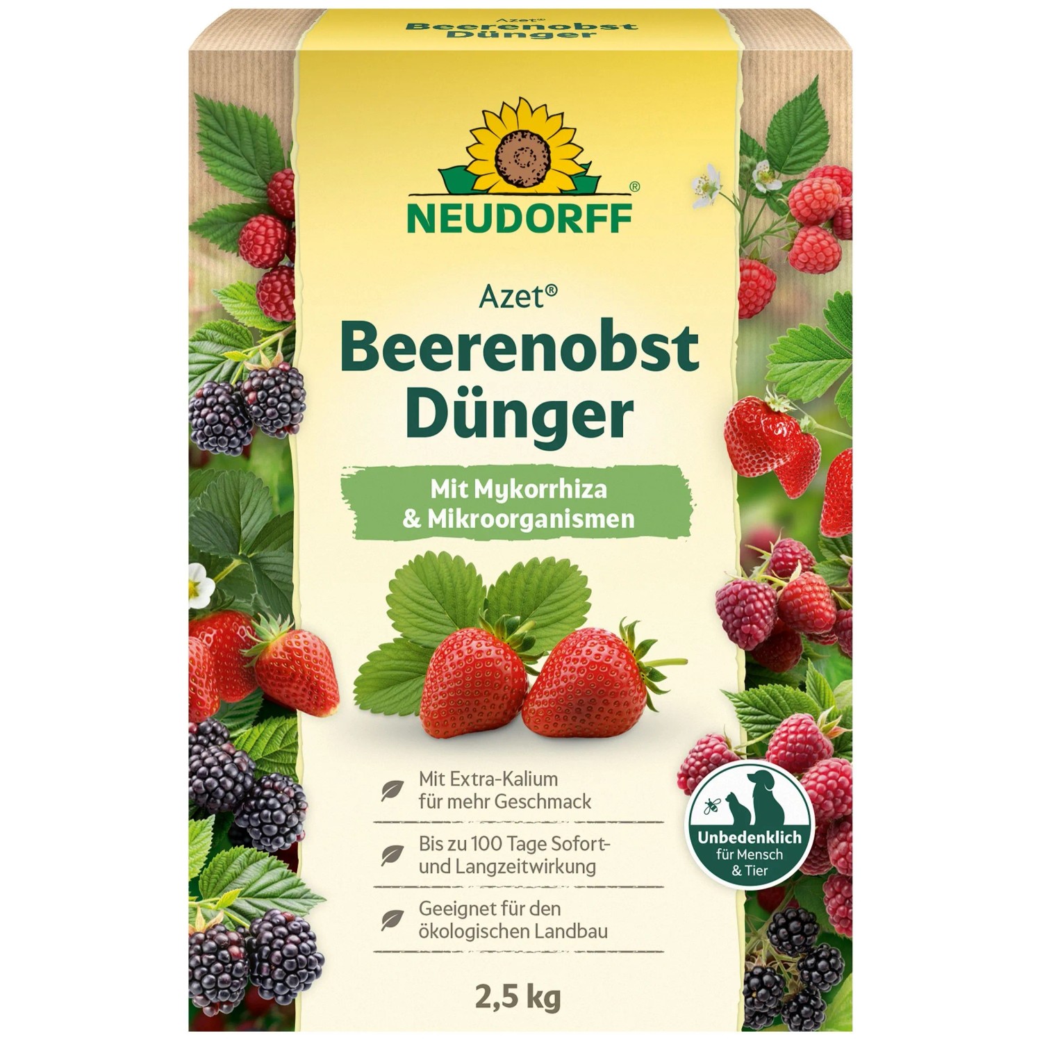Neudorff Azet®Beerenobst Dünger 2,5 kg