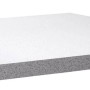 Flex-Well Arbeitsplatte, gesprenkelt grau meliert, 210x60x2,8 cm. Küchenarbeitsplatte.