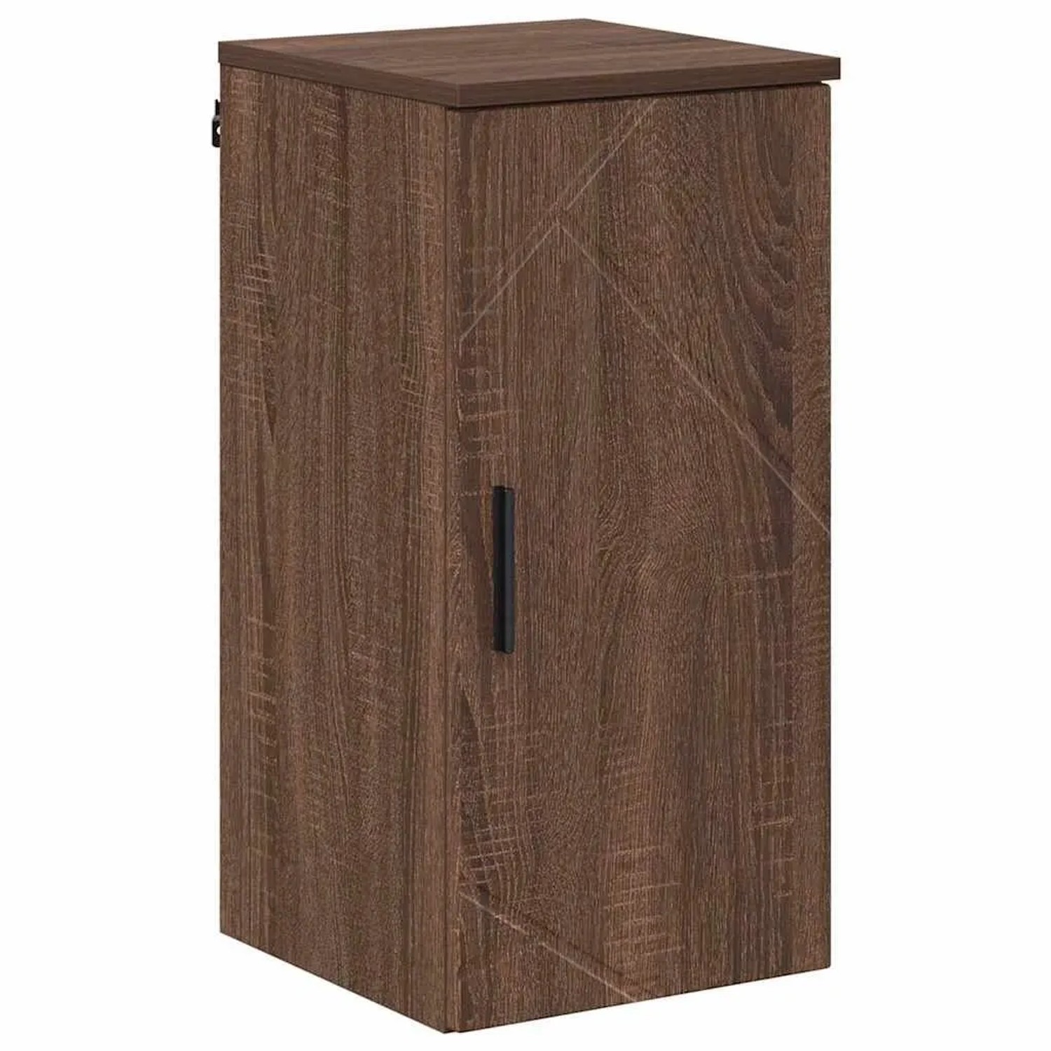 vidaXL Badezimmerschrank mit Tür Braun Eichen-Optik 30 x 31,5 x 61 cm 88335 günstig online kaufen