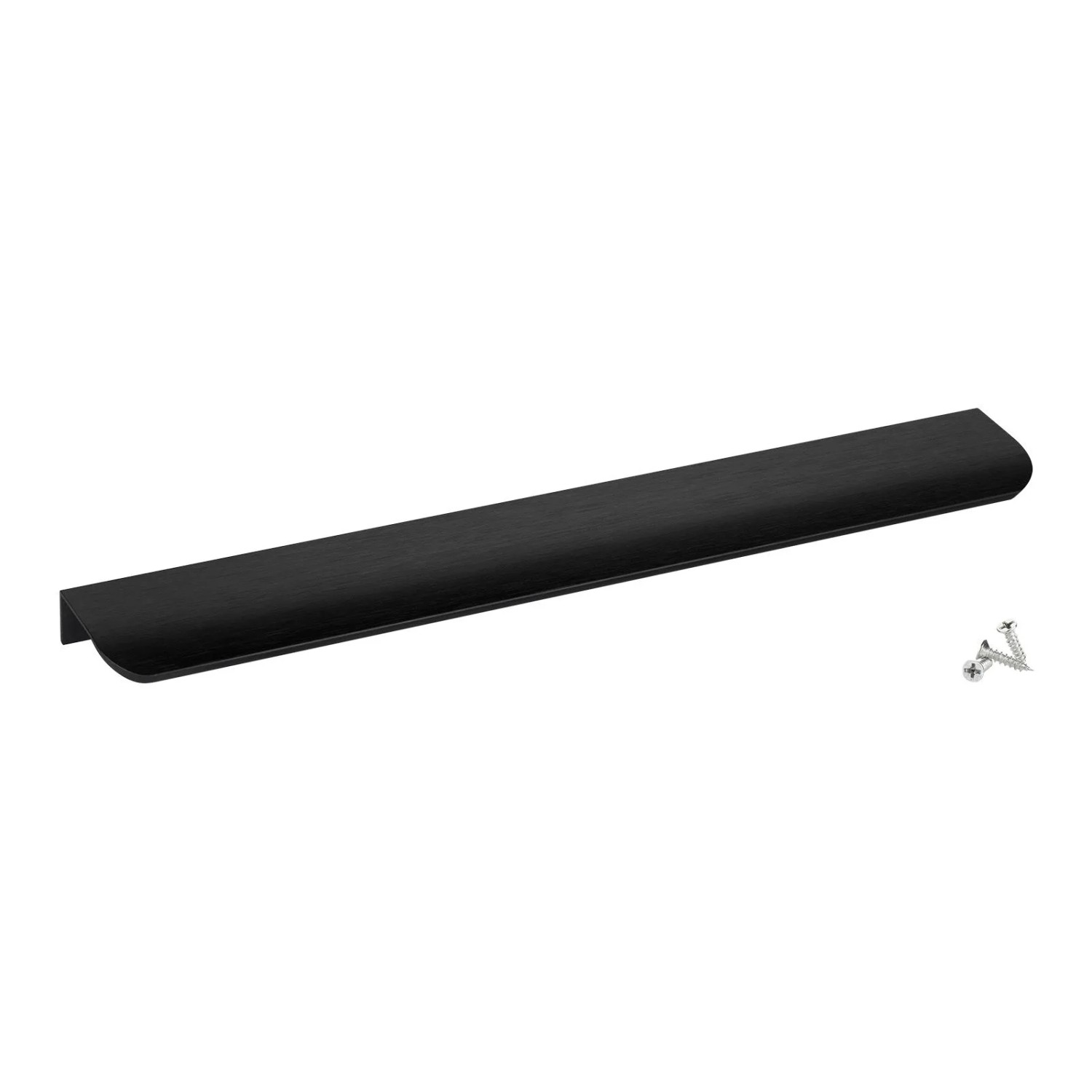 Sotech Griffleiste Blankett Tommy 300 X 18 X 42 Mm Aluminium Schwarz Gebürstet