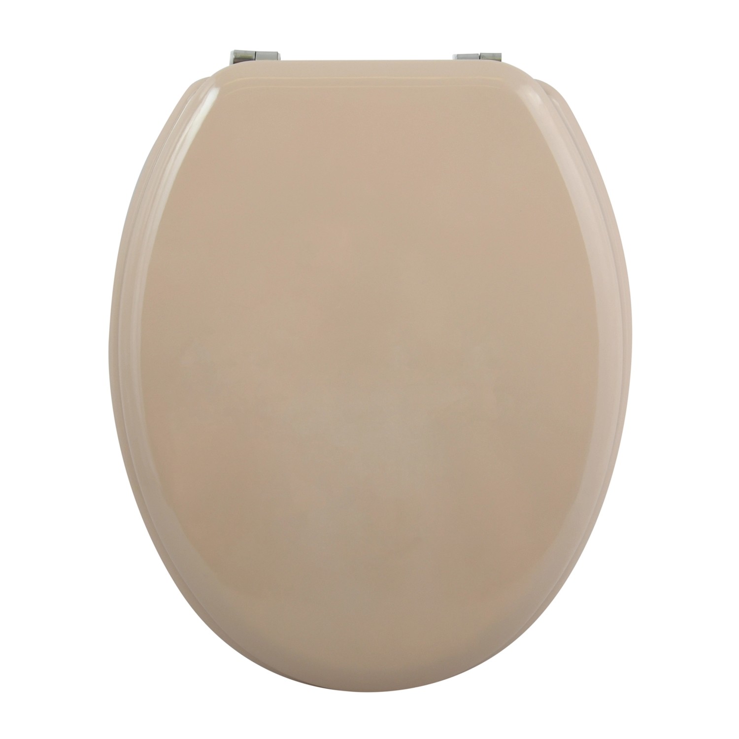 MSV WC-Sitz Cleo MDF 45 cm x 37 cm x 5,6 cm Beige günstig online kaufen