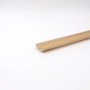 Sockelleiste Buche gedämpft, 25x25x2500 mm, für harmonischen Bodenabschluss.