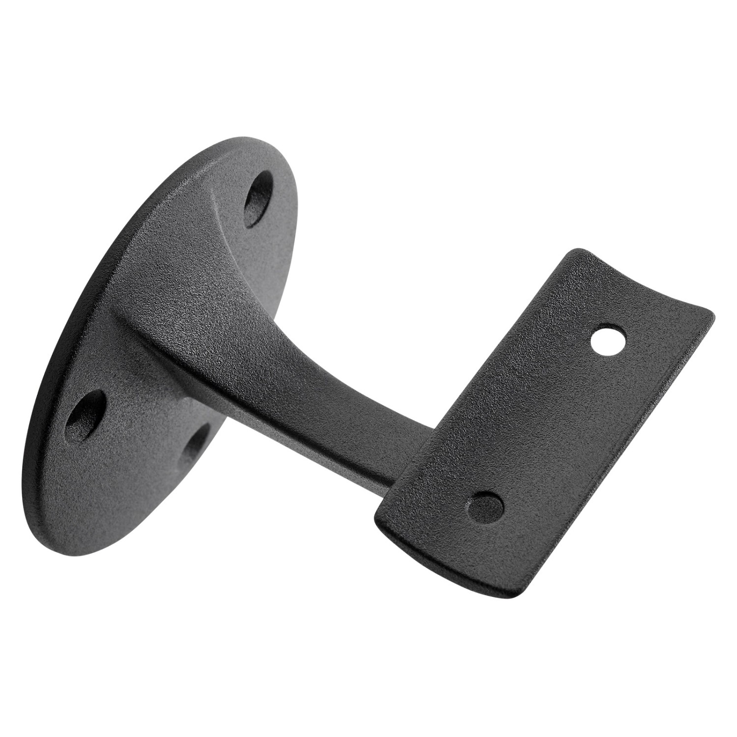 SOTECH Handlaufhalter COMPACT Schwarz Höhe 68 mm Ausladung 65 mm für Handläufe mit Ø 45 mm_5