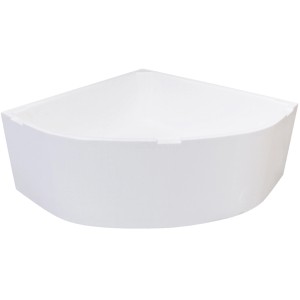 Sanitop-Wingenroth Wannenträger für Meleo Eckbadewanne 140x140 cm, weiße Styropor-Konstruktion.