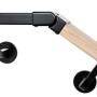 Gelenk 0-90° für Alu Handlauf, flexible Eckverbindung für Treppen und Geländer.
