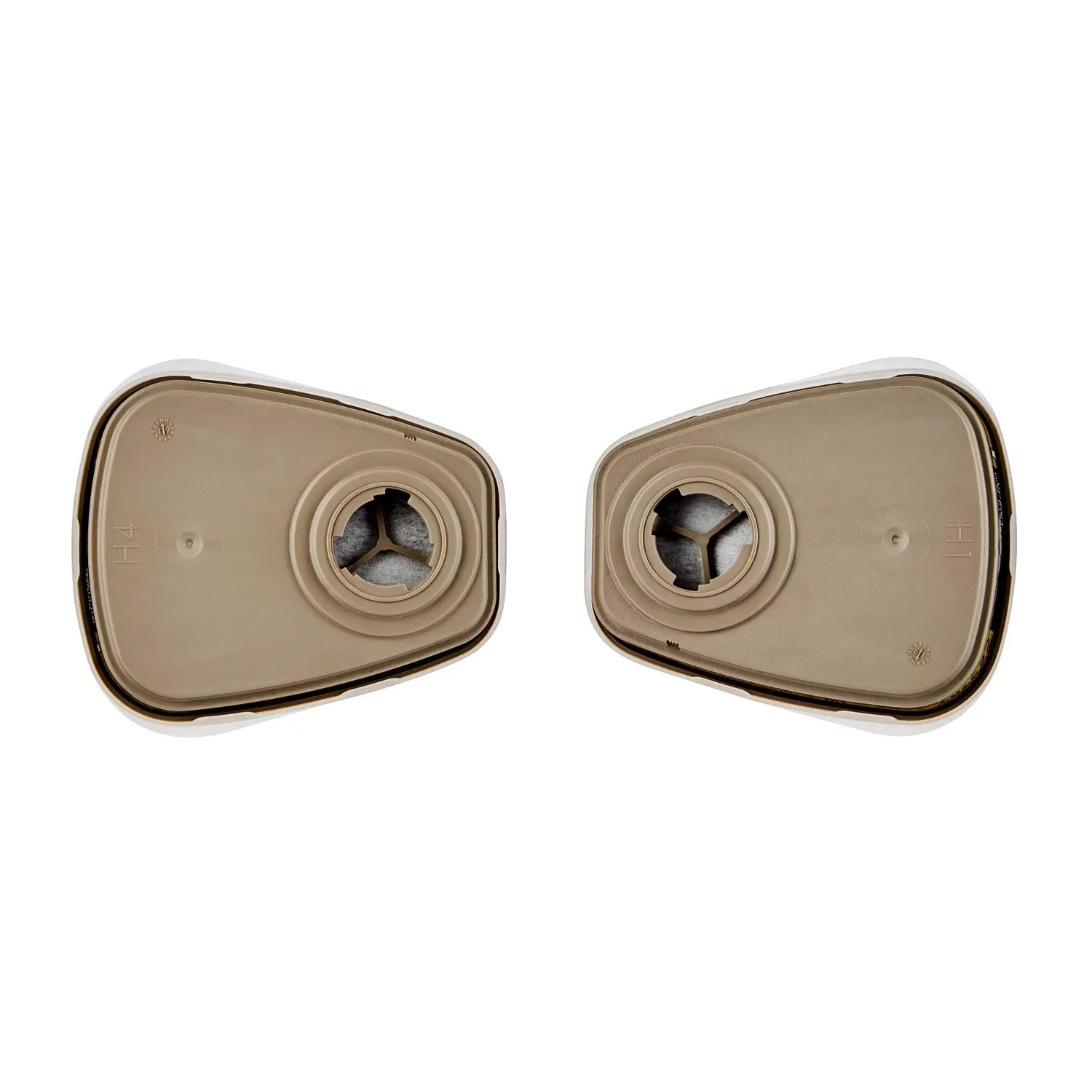 3M Filter 6004 PRO1 ABEK1P3 (1 Set) für Atemschutzmasken, zum Schutz vor Gasen, Dämpfen und Partikeln.