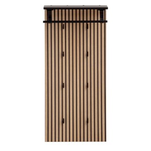 Schildmeyer Hakenpaneel Hank 500 Braun 110,6 cm x 20,9 cm x 50 cm