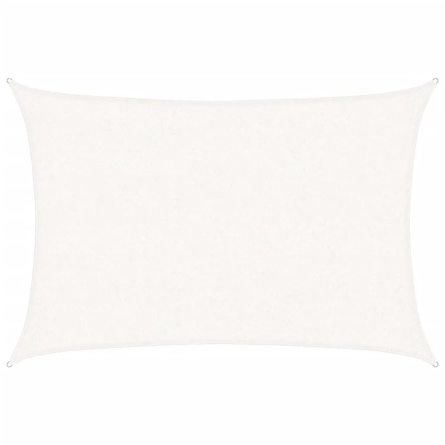 Furnicato Sonnensegel 160 G M² Weiß 2 5x3 5 M Hdpe
