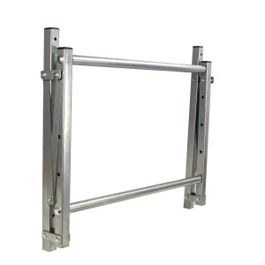 TRUTZHOLM Reifenwandhalterung, ausziehbar und klappbar für 4 Räder, max. 136 kg Traglast.