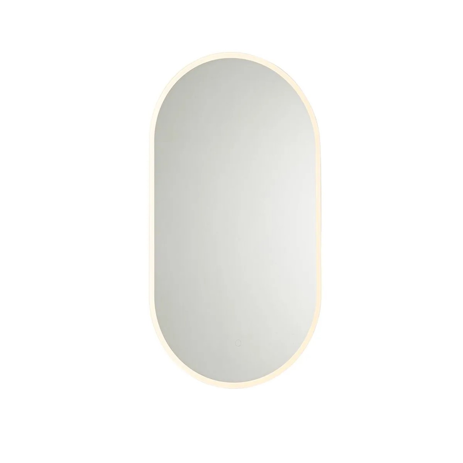 QAZQA Moderner Badezimmerspiegel inkl  LED und Touchdimmer Bouwina