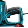 Novus Elektrotacker J-150: Professioneller Tacker in Türkis und Schwarz für Stoffe und Gewebe.