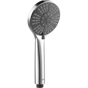 baliv Handbrause HBR-100.20, verchromt/anthrazit, mit 5 Strahlarten für Dusche.