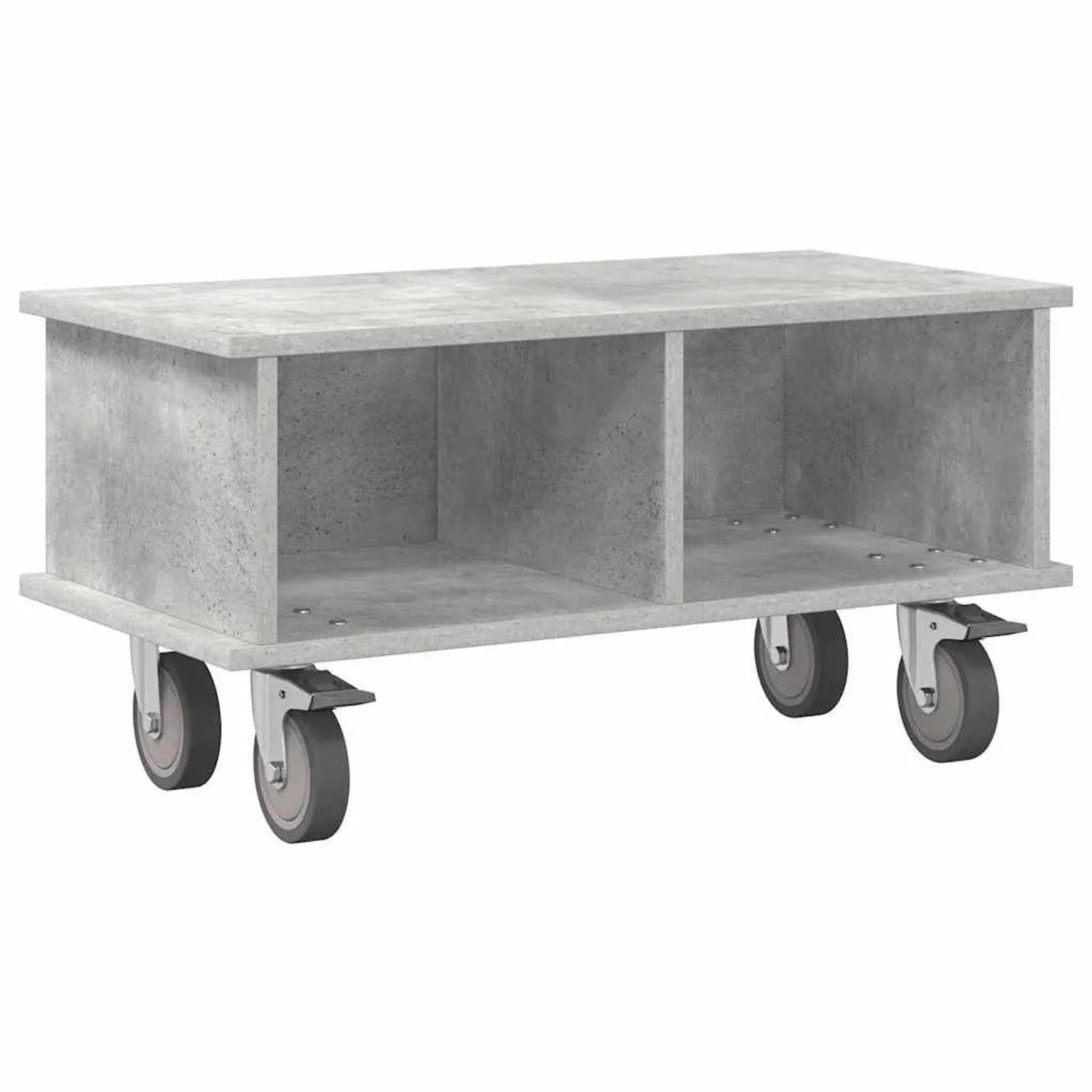 vidaXL TV-Ständer Beton Grau 68,5 x 35 x 35 cm Holzwerkstoff 891043