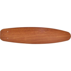 Braunes Rotorblatt aus MDF für VLC Deckenventilator, Ø 132 cm.