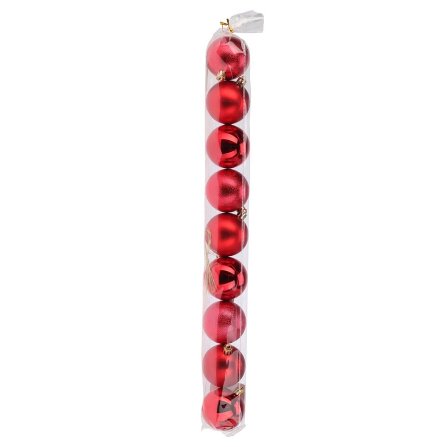 Weihnachtskugel-Set Ø 6 cm 9 Stück Rot