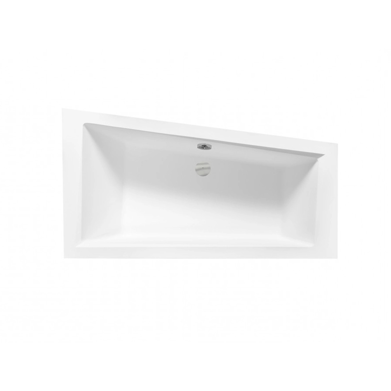 Bad Land Badewanne Eckwanne INTIMA Rechts 160x90 + Styroporverkleidung + Ba günstig online kaufen
