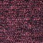 Detailaufnahme: Weinroter Karat Teppich London mit flachem Schlingenflor, 200x150 cm.