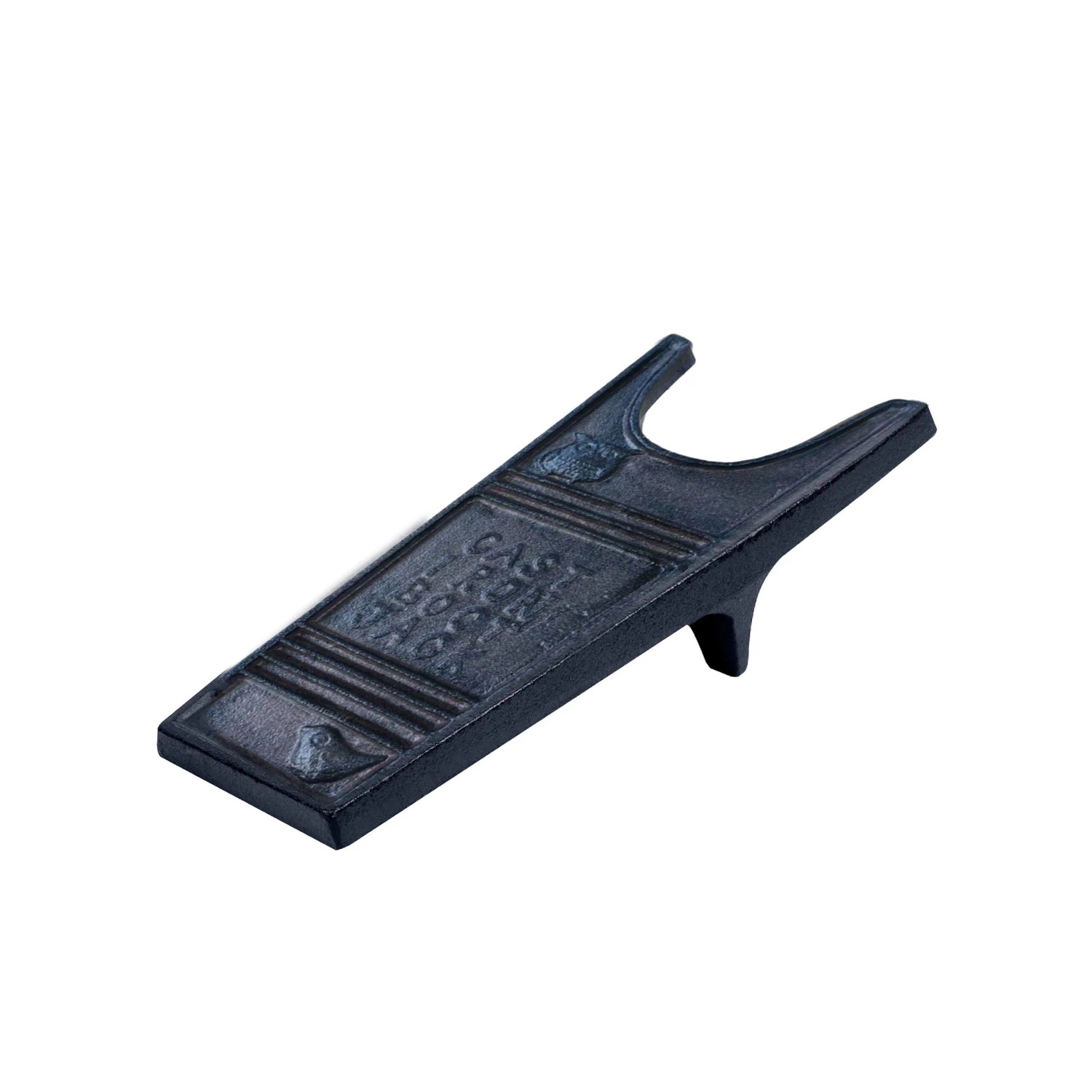 Relaxdays Stiefelknecht Gusseisen Graubraun Ergonomisch 7,5 cm x 29 cm x 12 cm