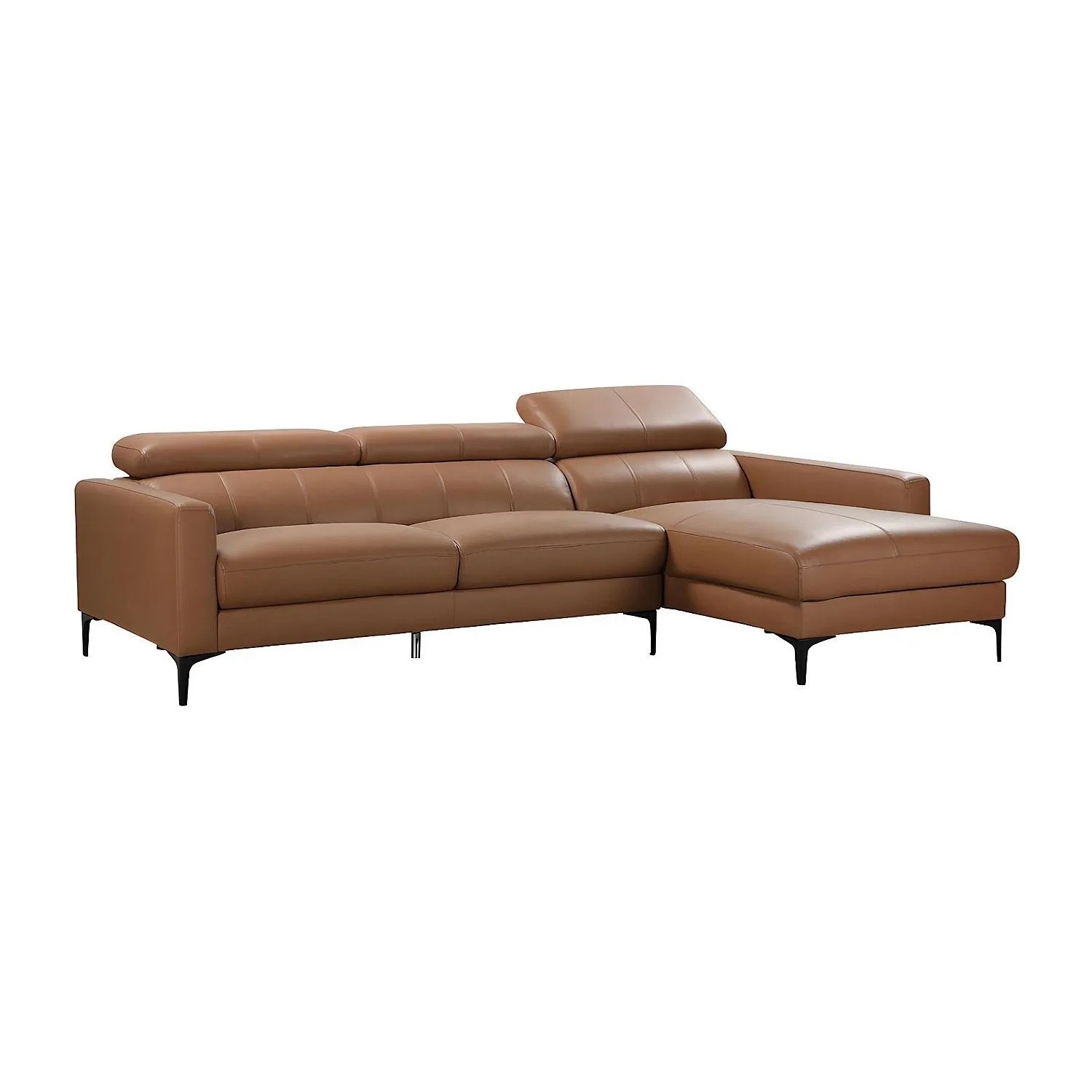 Vente-unique Sofa Ohne Schlafmöglichkeit Florence Camel 253 cm