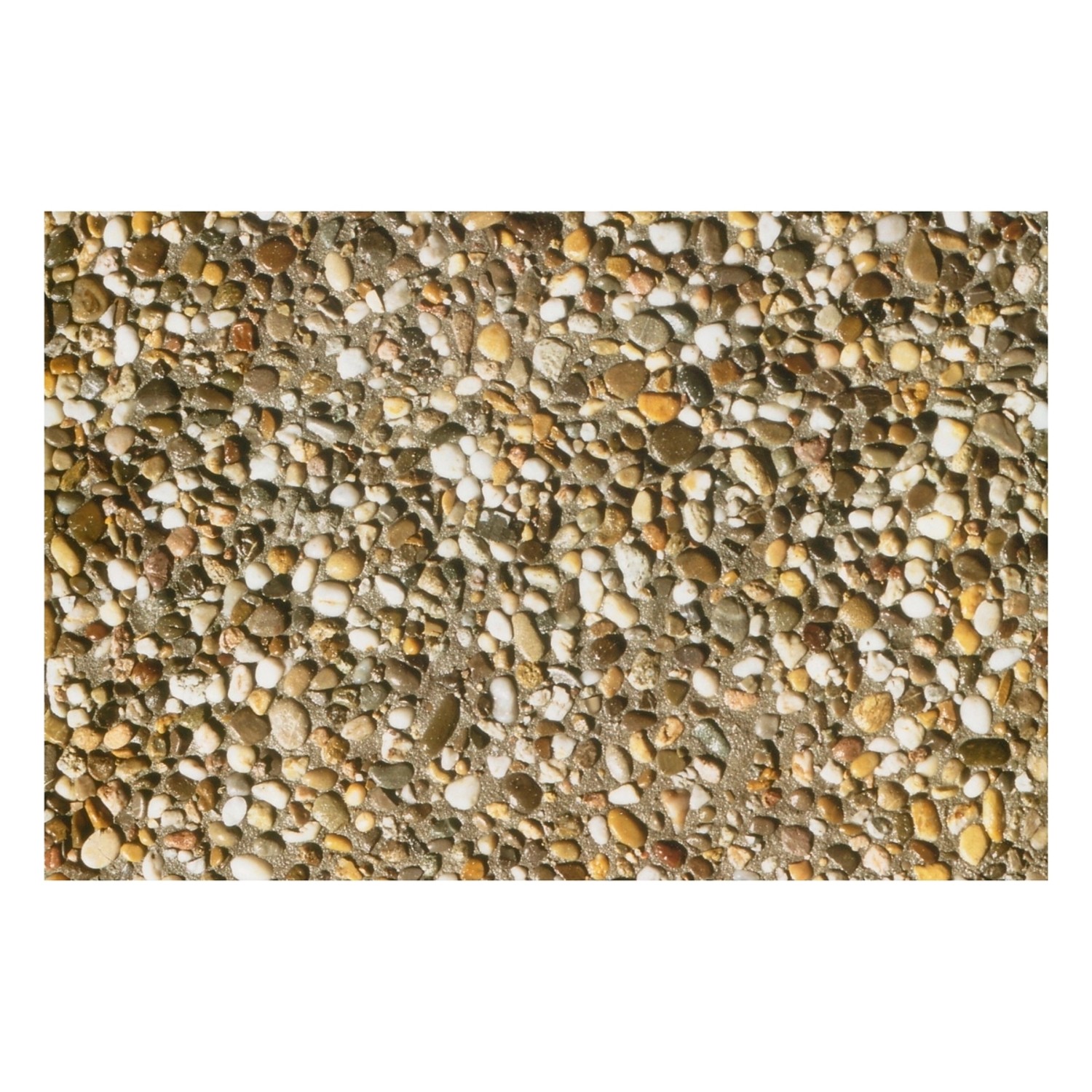 Waschbetonplatte Buntkies, 60x40 cm, mit gewaschener Oberfläche für Terrasse & Gehweg.